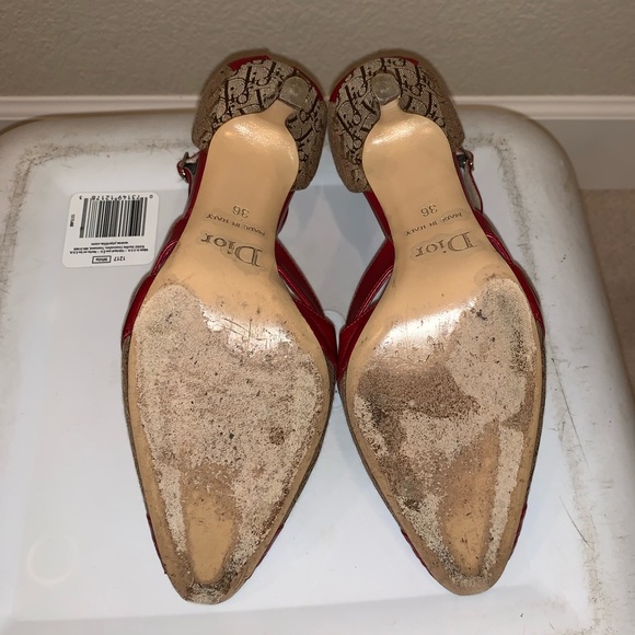 Dior Logo Ankle Strap - Picture 5 of 5